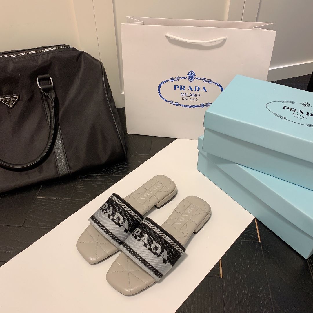 monogram embroidered flat slippers monogram embroidered flat slippers