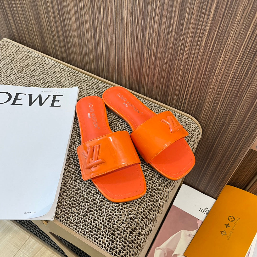 multicolor flat slides multicolor flat slides