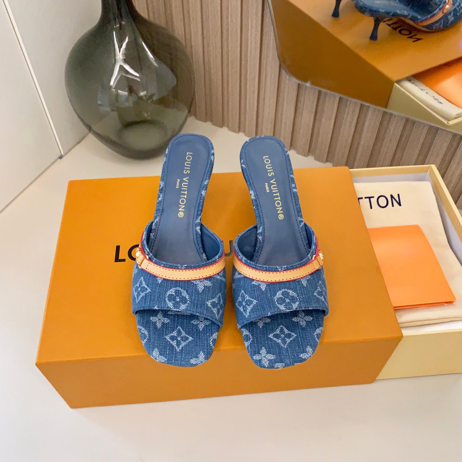 new monogram heel sandals new monogram heel sandals