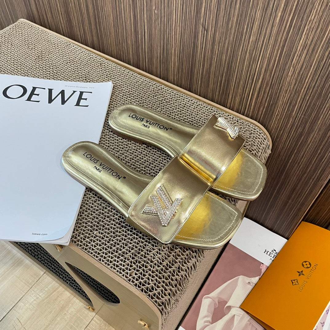 multicolor flat slides multicolor flat slides