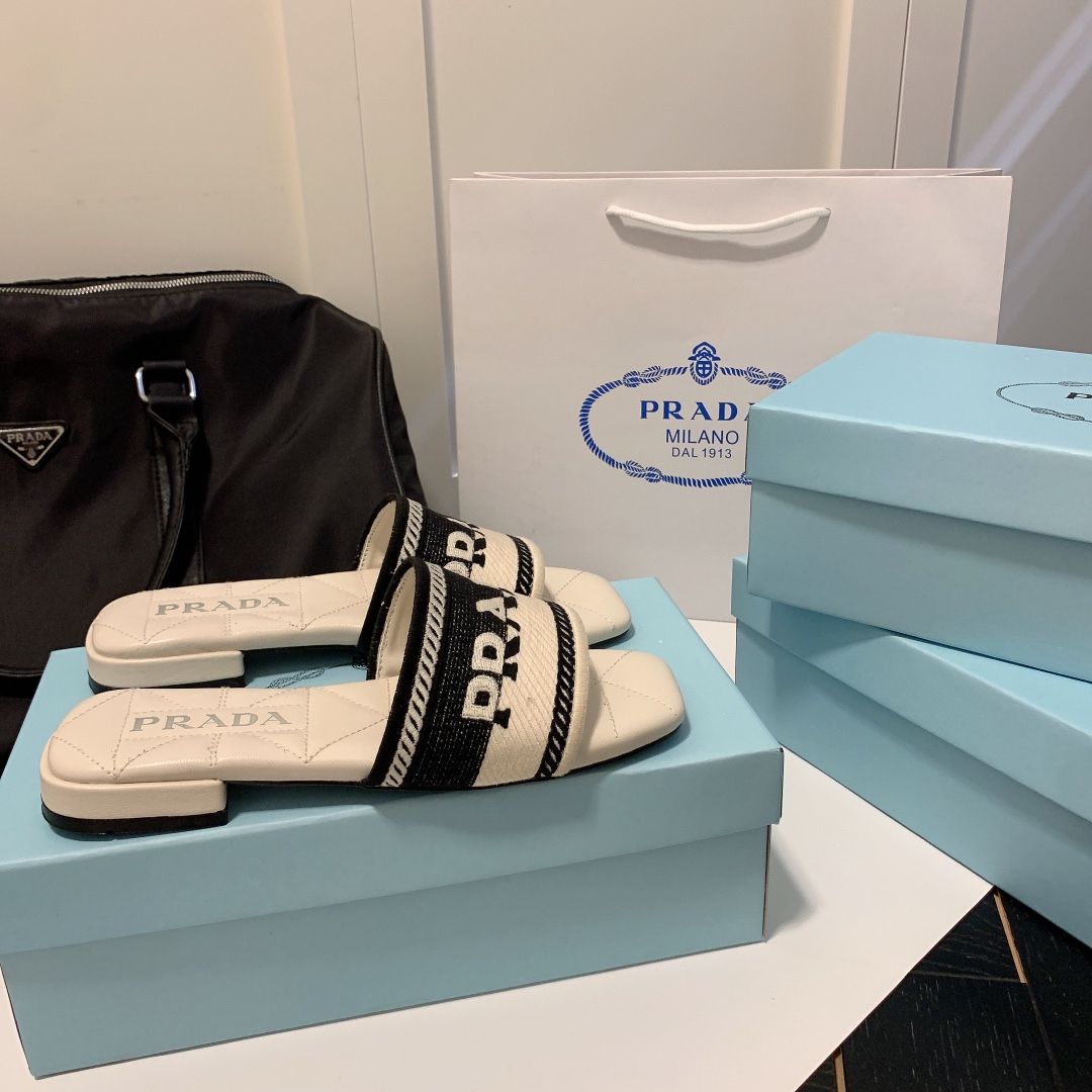 monogram embroidered flat slippers monogram embroidered flat slippers