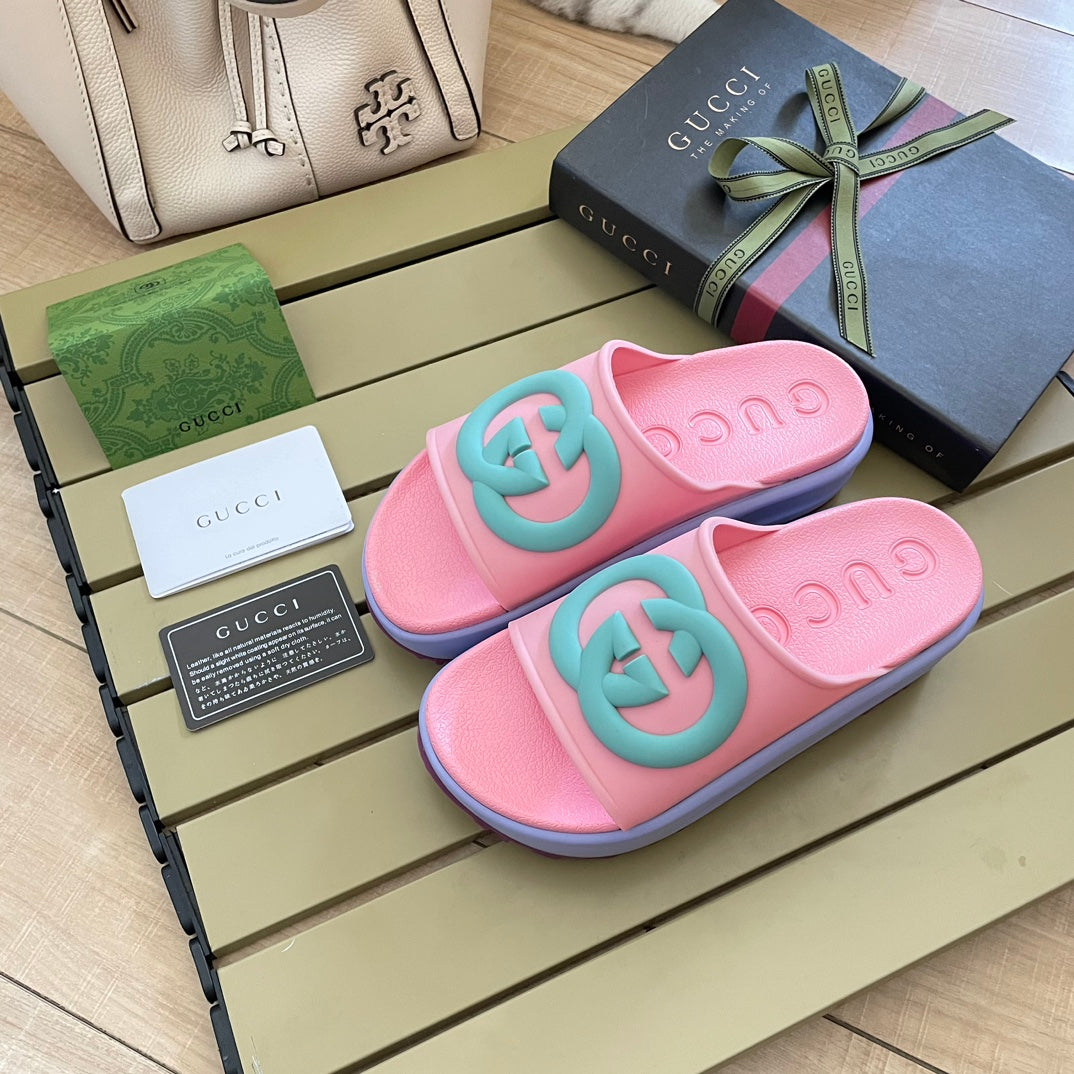 4 color platform slippers 4 color platform slippers