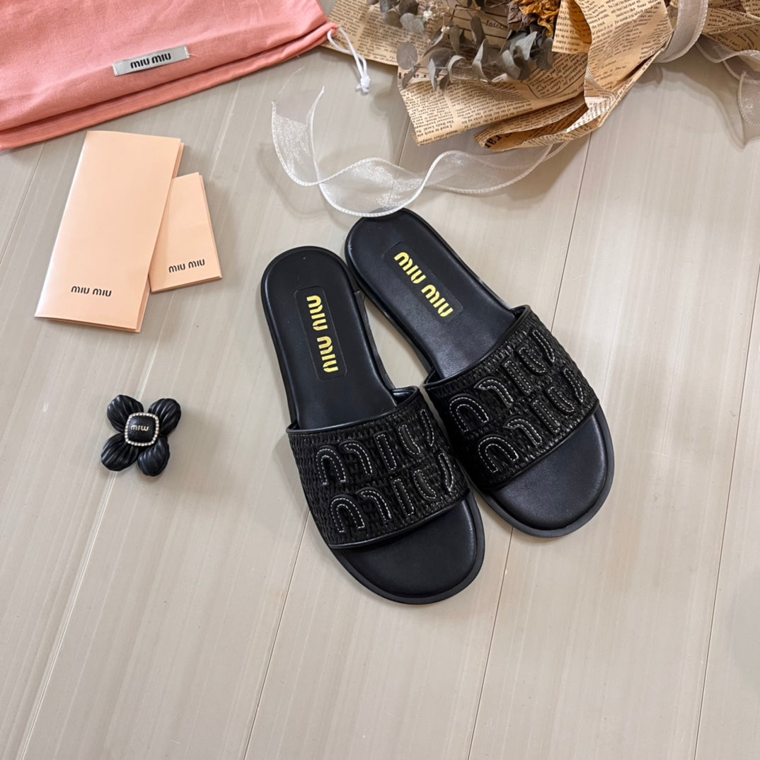 raffia textured fabric flat shoes raffia textured fabric flat shoes