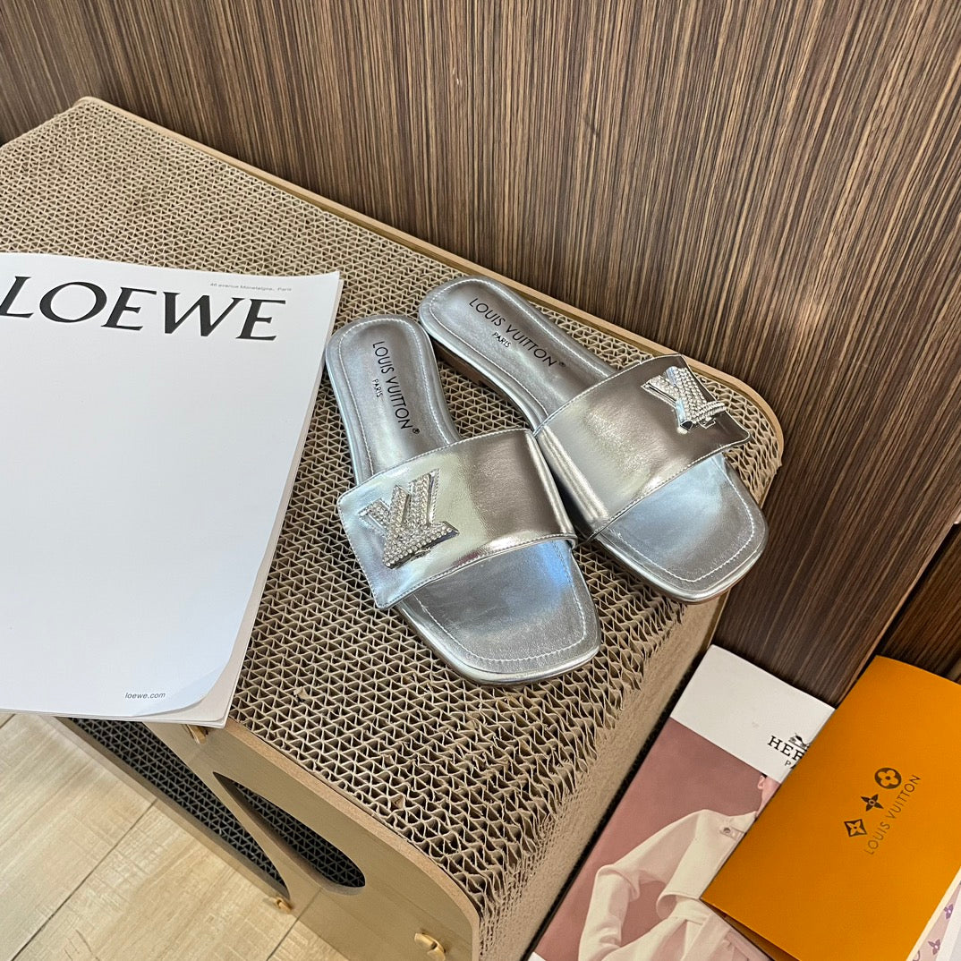 multicolor flat slides multicolor flat slides