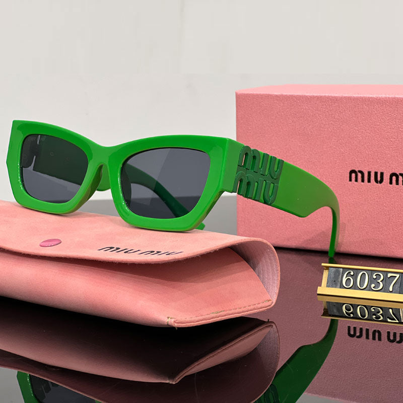 fashion square cat eye sunglasses 6037