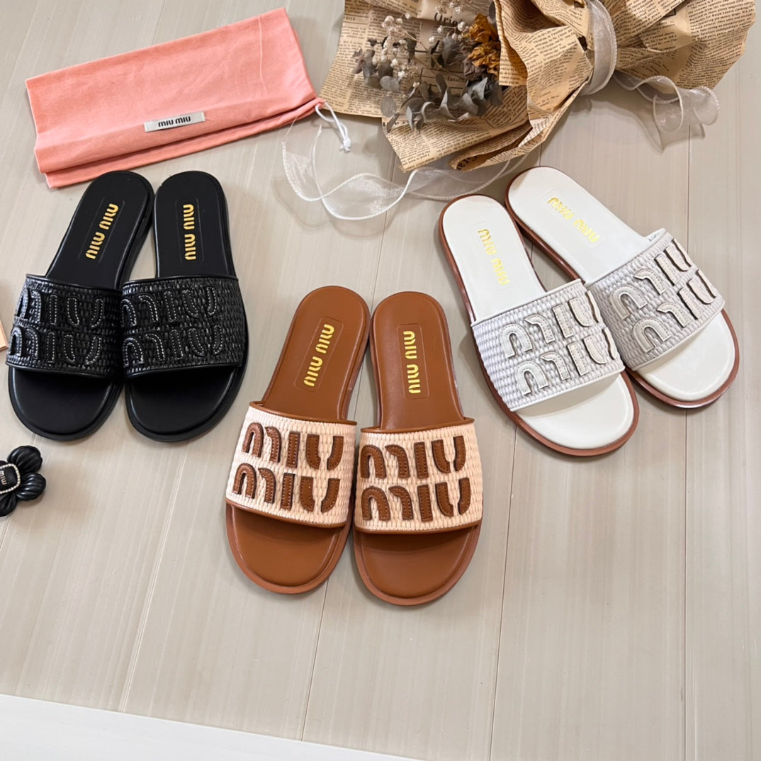 raffia textured fabric flat shoes raffia textured fabric flat shoes