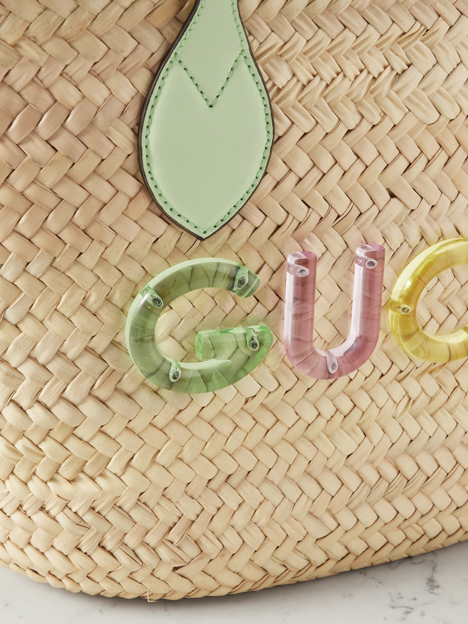 saint laurent summer woven bag