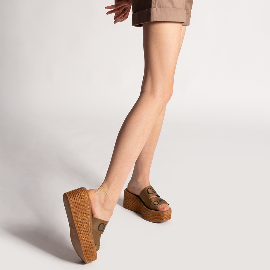 canvas woody platform sandals canvas woody platform sandals