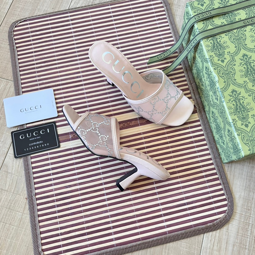 rhinestone mesh high heeled sandals rhinestone mesh high heeled sandals